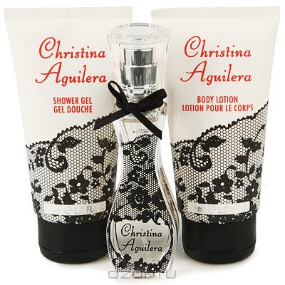 Подарочный набор Christina Aguilera "Christina Aguilera". Парфюмированная вода, гель для душа, лосьон для тела