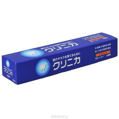 Зубная паста Lion "Clinica", для защиты от кариеса, с ароматом мяты и сакуры, 130 г