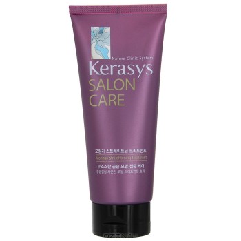 Маска для волос "Kerasys. Salon Care", выпрямление, 200 мл