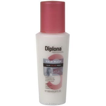 Маска для волос Diplona Professional "Your Color Profi", для окрашенных и мелированных волос, 200 мл