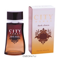 City Woman "Dark Choco". Туалетная вода, 60 мл