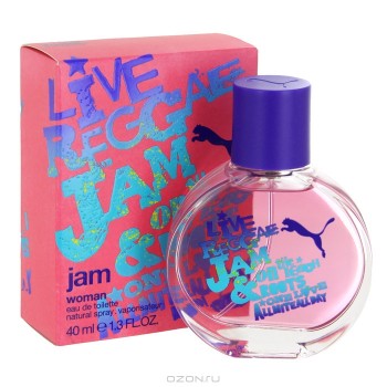 Puma "Jam Woman". Туалетная вода, 40 мл