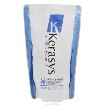 Шампунь "KeraSys" для волос, увлажняющий, сменная упаковка, 500 мл